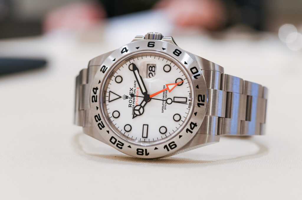 Ανδρικό ρολόι 2021 Rolex Explorer-II 226570 Polar-white