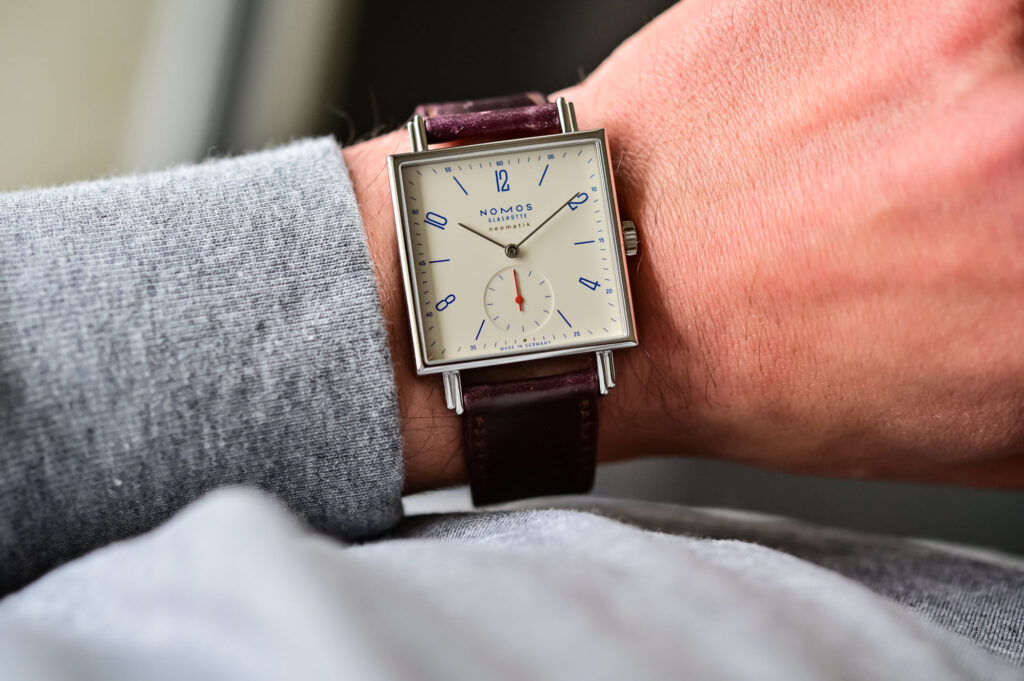 Ανδρικό ρολόι Nomos-Tetra-neomatik-39-Limited-Edition-175-Years-Watchmaking-Glashutte
