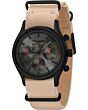 SECTOR 660 Beige Leather Strap R3251517006