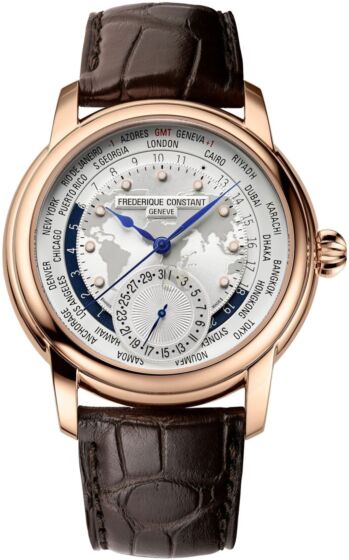 FC-718WM4H4 Frederique Constant Manufacture Classic Worldtimer Automatic