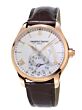 FREDERIQUE CONSTANT Horological Smart Watch Brown Leather Strap FC-285V5B4