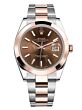 Rolex Date just 126301 steel and rose gold