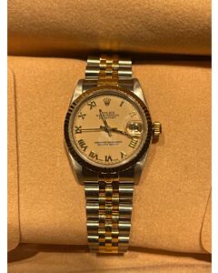 Rolex date just 31mm steel and yellow gold
