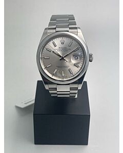 Rolex 126200 silver index oyster 36mm
