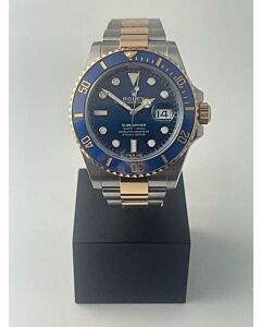 Rolex 126613LB submariner steel and gold 41mm