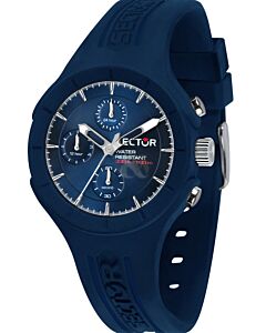 SECTOR Speed Blue Rubber Strap R3251514003