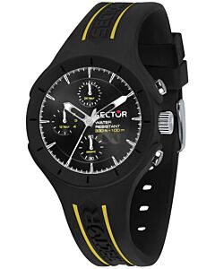 SECTOR Speed Black Rubber Strap R3251514004