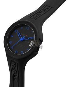 SECTOR SPEED Black Silicone Strap R3251514017