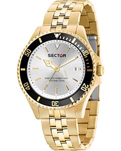 SECTOR 230 Gold Stainless Steel Bracelet R3253161014