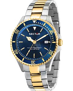 SECTOR 230 Two Tone Stainless Steel Bracelet R3253161015