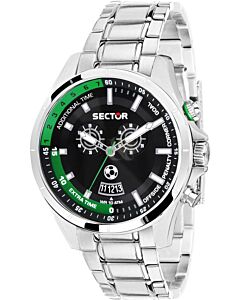 SECTOR MASTER Chronograph Silver Stainless Steel Bracelet R3253505001