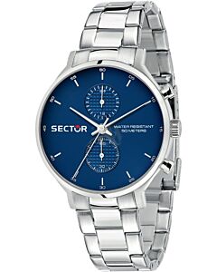 SECTOR 370 Chronograph Silver Stainless Steel Bracelet R3253522003