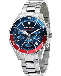 SECTOR 230 Chronograph Silver Stainless Steel Bracelet R3273661008