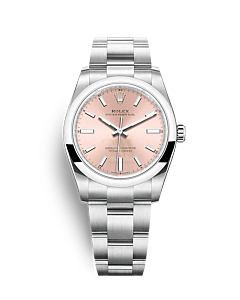 Rolex 124200 oyster perpetual 34mm, pink