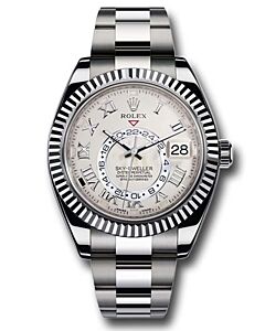 Rolex Sky-Dweller ivory Dial 42MM White Gold 326939