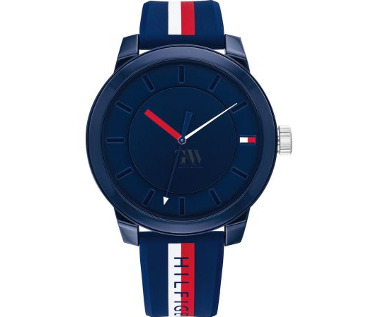 1791746 Tommy Hilfiger Denim Blue Silicone Men’s Watch