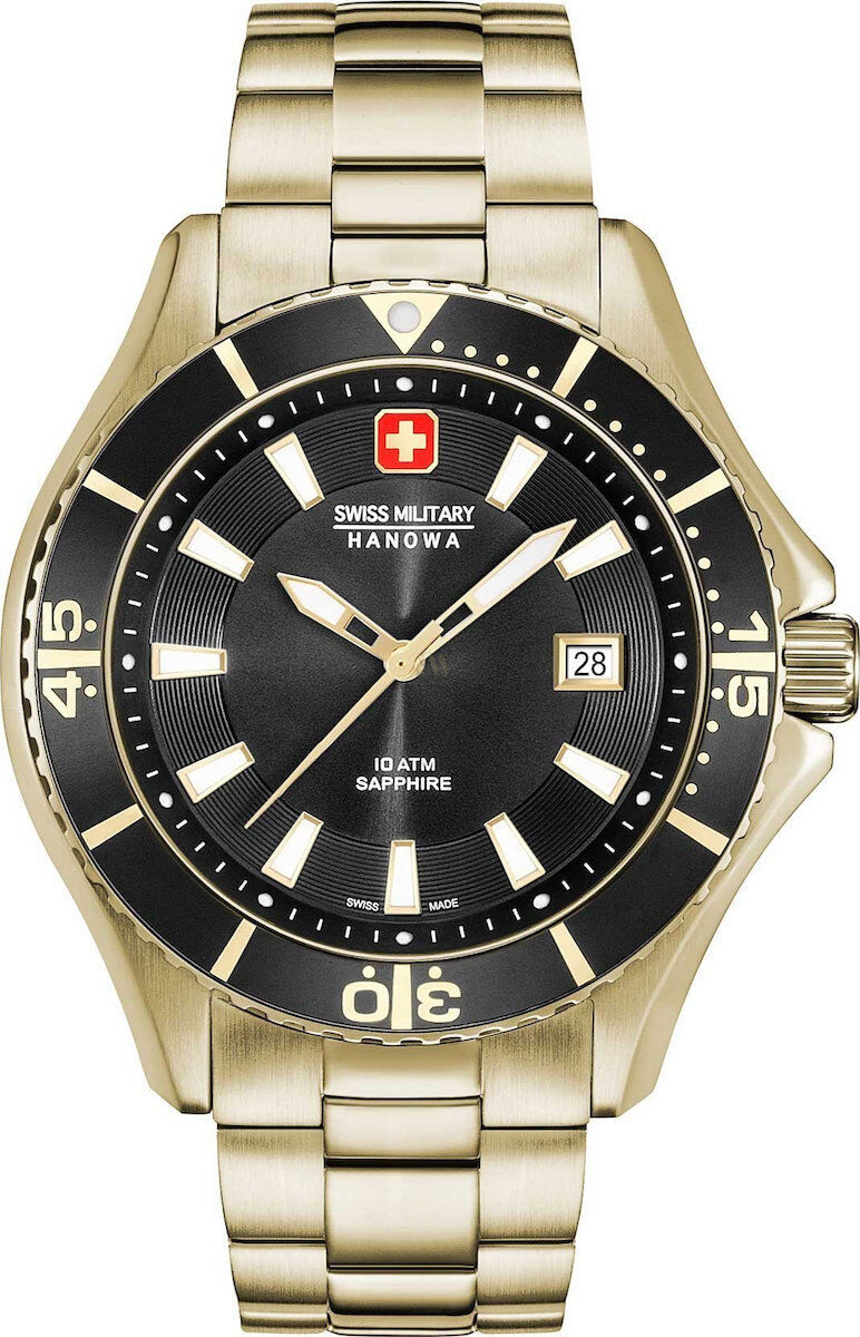 Swiss military hanowa sale sapphire 10 atm