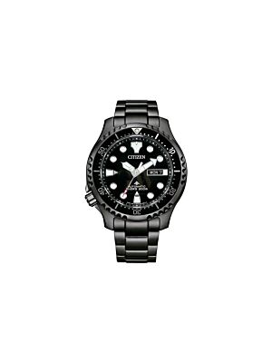  NY0145-86EE Citizen Promaster Sea Ρολόι Eco - Drive με Μεταλλικό Μπρασελέ σε Μαύρο χρώμα