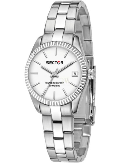 SECTOR 240 Silver Stainless Steel Bracelet R3253240507