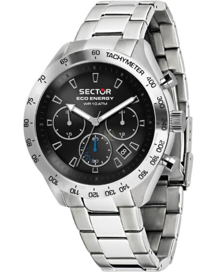 SECTOR 695 Chronograph Silver Stainless Steel Bracelet  R3273613005