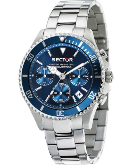 SECTOR 230 Chronograph Silver Stainless Steel Bracelet R3273661007