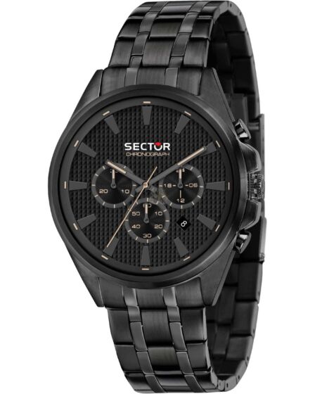 SECTOR 280 Chronograph Black Stainless Steel Bracelet R3273991001