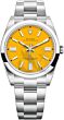 Rolex 124300,  Oyster Perpetual Yellow Dial 41mm