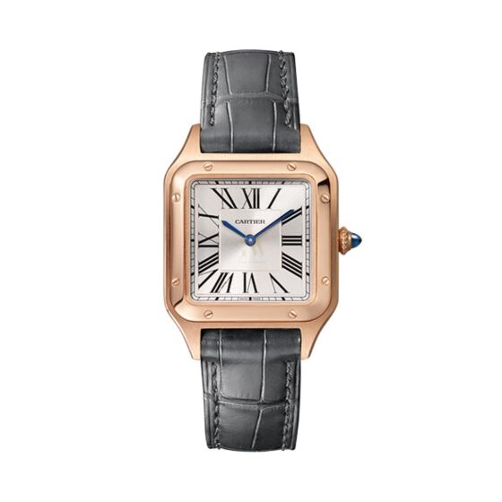 Cartier  santos, GSA0021  quartz movement,pink gold