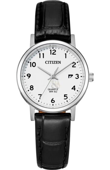 EU6090-03A CITIZEN Black Leather Strap