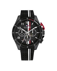 1792168 Tommy Hilfiger Black Rubber Strap 