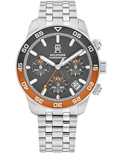 1792186 Tommy HILFIGER Lance Silver Stainless Steel Chronograph
