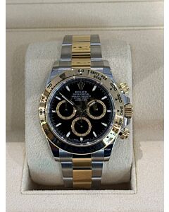 Rolex oyster Perpetual ΜΙΣΟ-ΜΙΣΟ ΜΑΥΡΗ ΠΛΑΚΑ