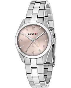 SECTOR 270 Crystals Stainless Steel Bracelet R3253578502