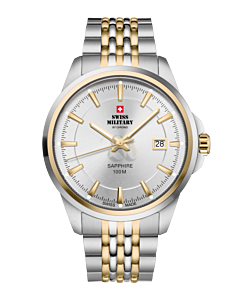 SM34104.04 SWISS MILITARY BY CHRONO TWO TONE