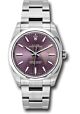 Rolex 114200 oyster perpetual red grape,34mm