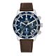 1792163 Tommy Hilfiger Sport Brown Leather Strap