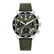 1792188 Tommy Hilfiger Troy Green Leather Strap