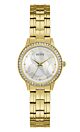 GUESS Crystals Gold Stainless Steel Bracelet W1209L2