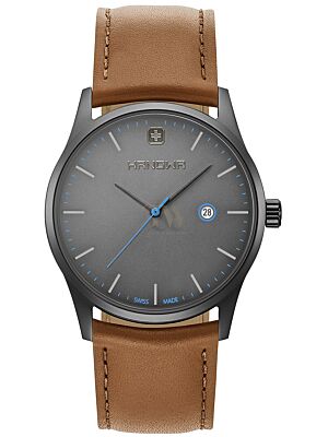 HANOWA Carlo Signature Brown Leather Strap 16-4066.7.30.030
