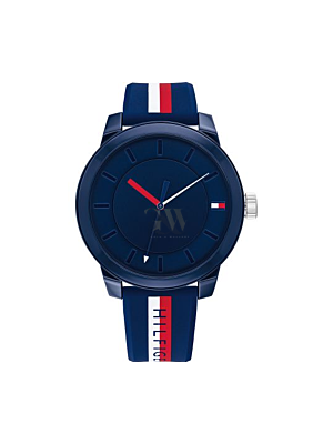 1791746 Tommy Hilfiger Denim Blue Silicone Men’s Watch