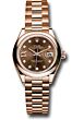 Rolex 28mm, Datejust 279165 Rose Gold