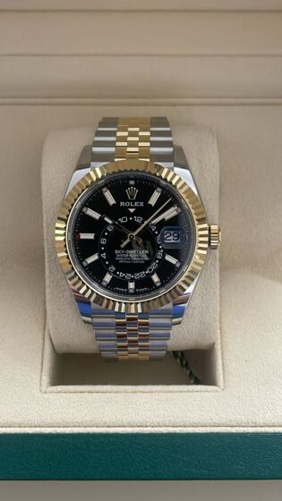 Rolex  Sky dweller  steel and gold jubille