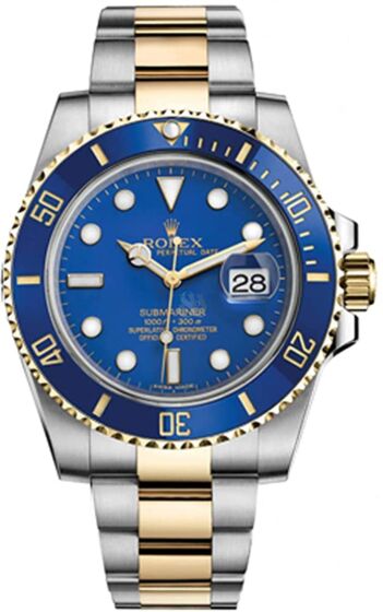 Rolex Submariner 116613LB steel and gold 40mm