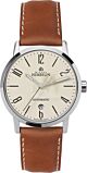 MICHEL HERBELIN Automatic City Brown Leather Strap MH1669-07GO