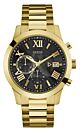 GUESS Gold Stainless Steel Chronograph W0668G8