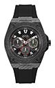 GUESS Multifunction Black Rubber Strap W1048G2