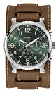 GUESS Multifunction Brown Leather Strap W1162G1