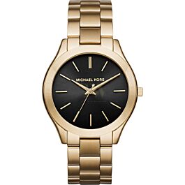 Michael kors best sale runway watch black