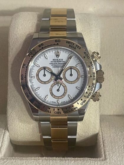 Rolex daytona 126503 steel and gold oyster