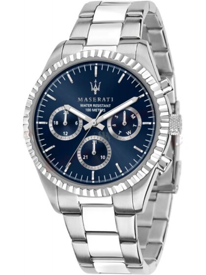 R8853100022 MASERATI Competizione Multifunction Two Tone Stainless Steel Bracelet